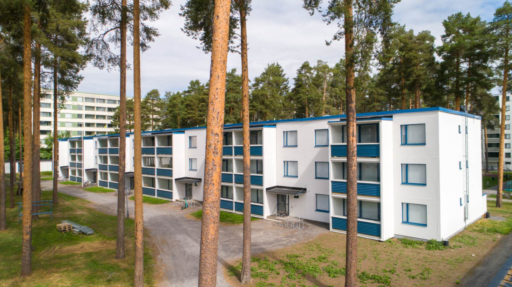Hyvä ja moderni taloyhtiö