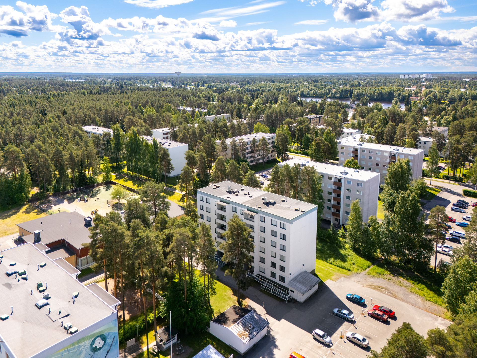 Hyvä ja moderni taloyhtiö