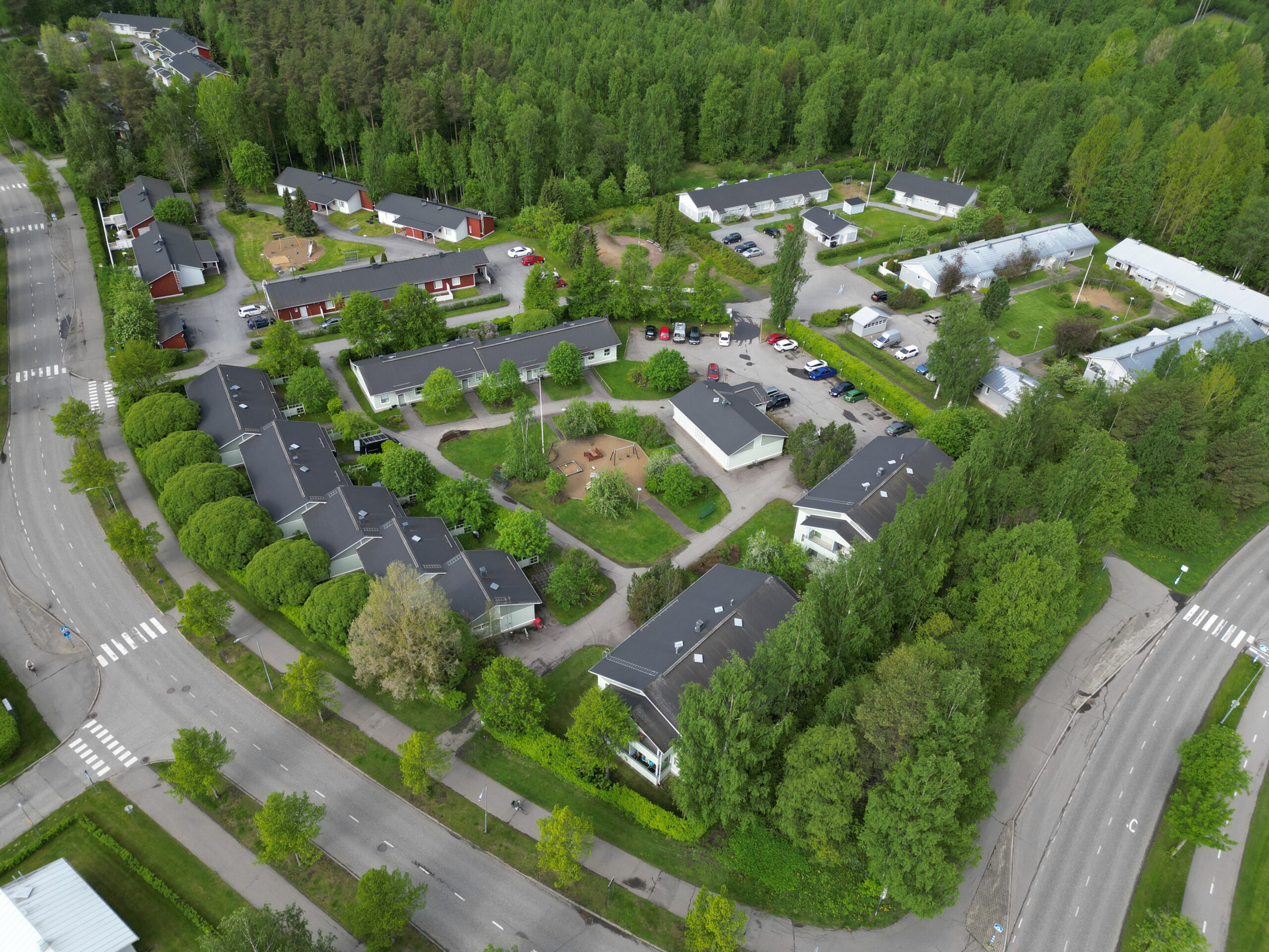 Hyvä ja moderni taloyhtiö