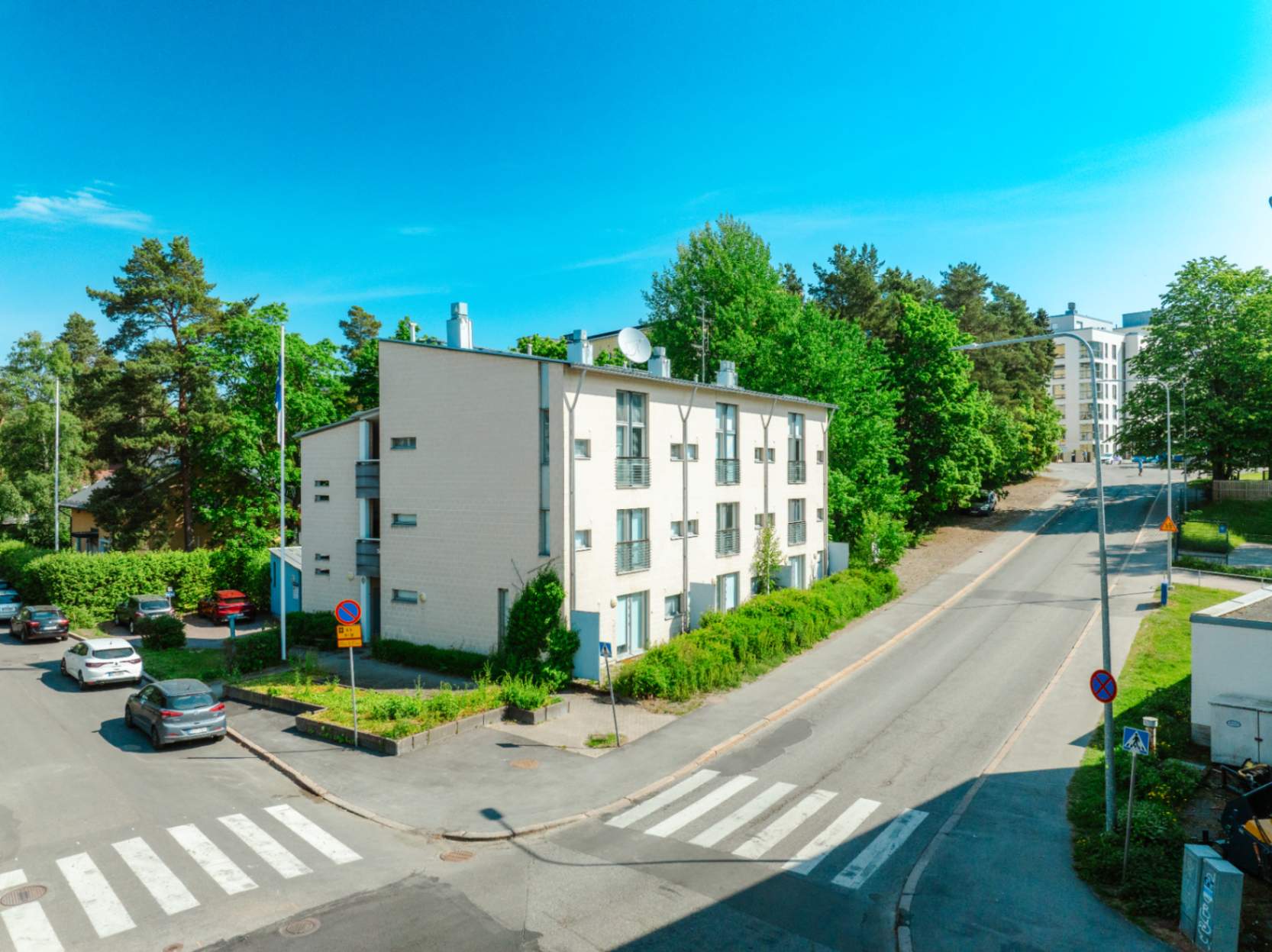 Hyvä ja moderni taloyhtiö