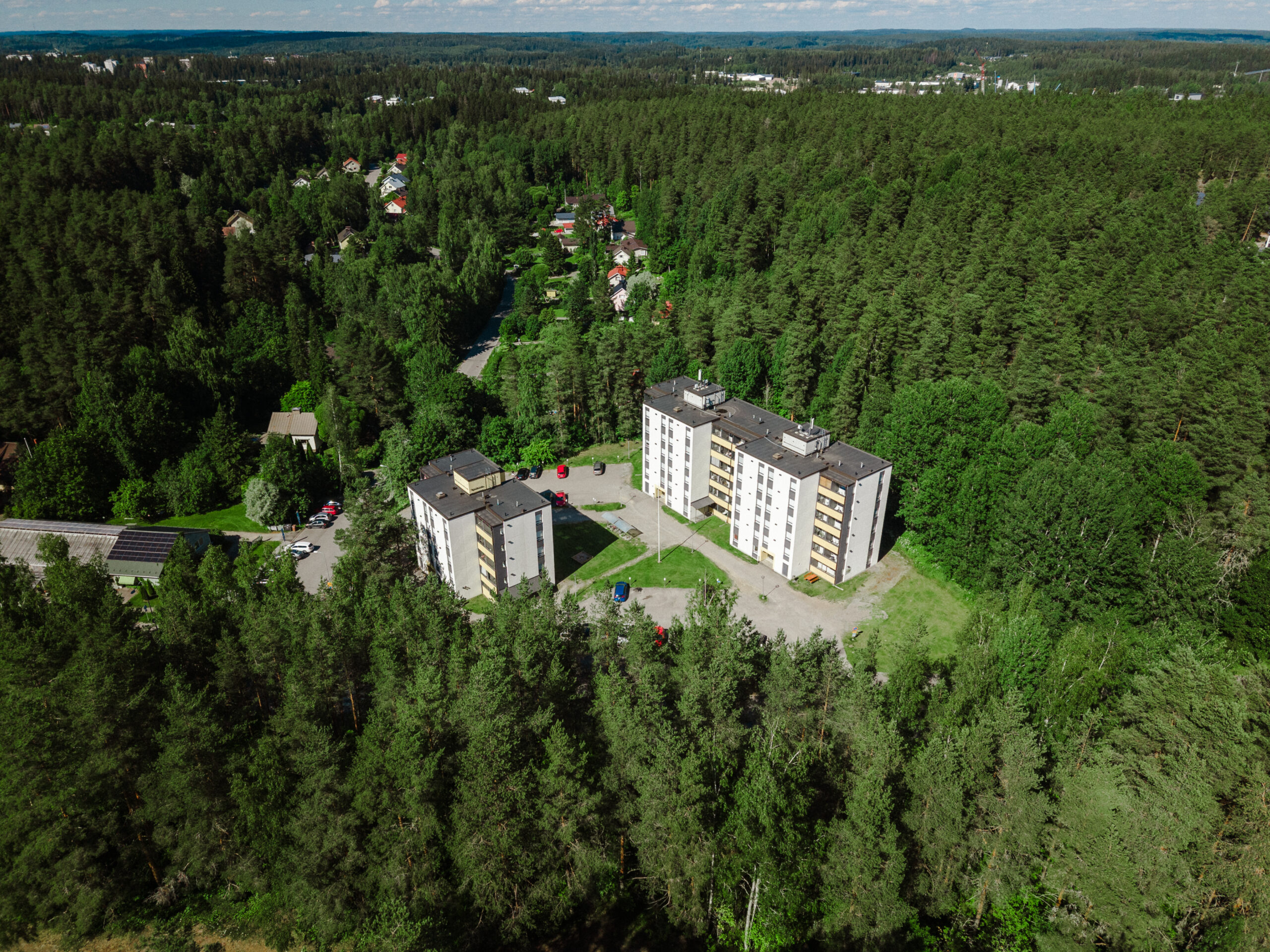 Hyvä ja moderni taloyhtiö