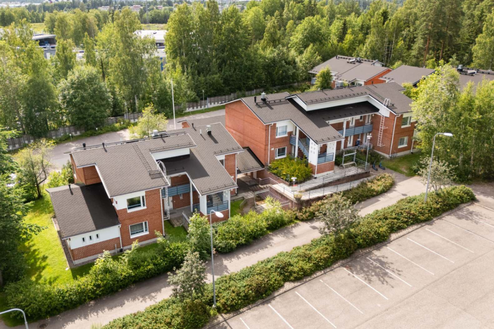Hyvä ja moderni taloyhtiö