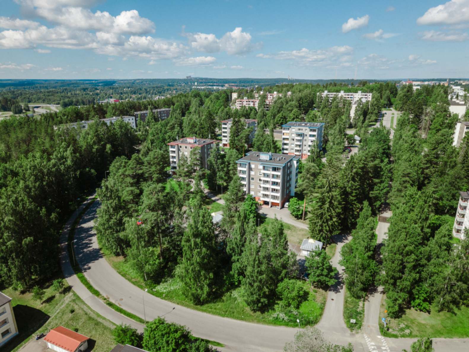 Hyvä ja moderni taloyhtiö