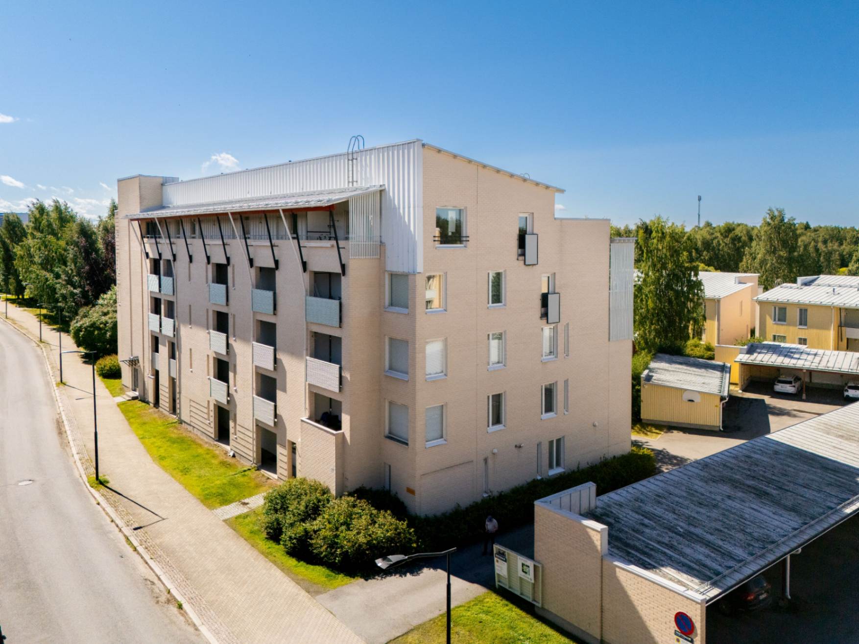 Hyvä ja moderni taloyhtiö