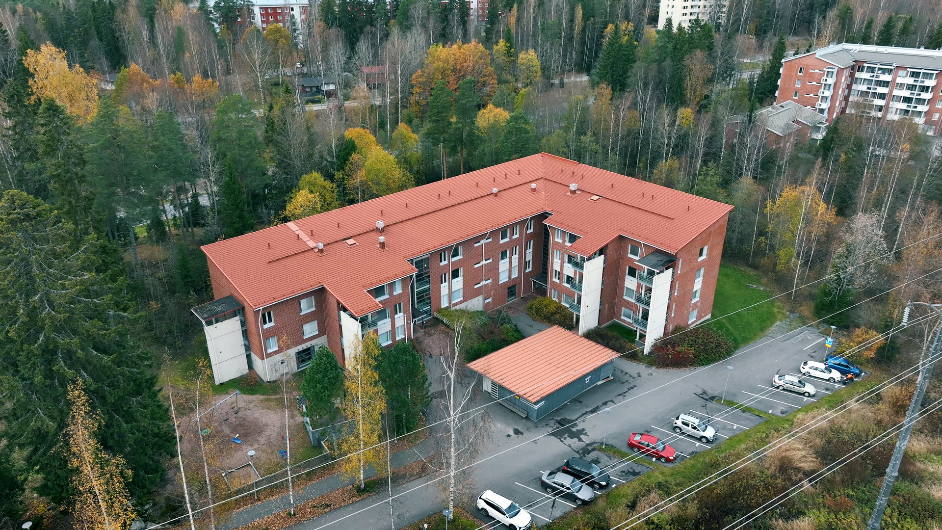 Hyvä ja moderni taloyhtiö